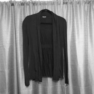 Black Express cardigan